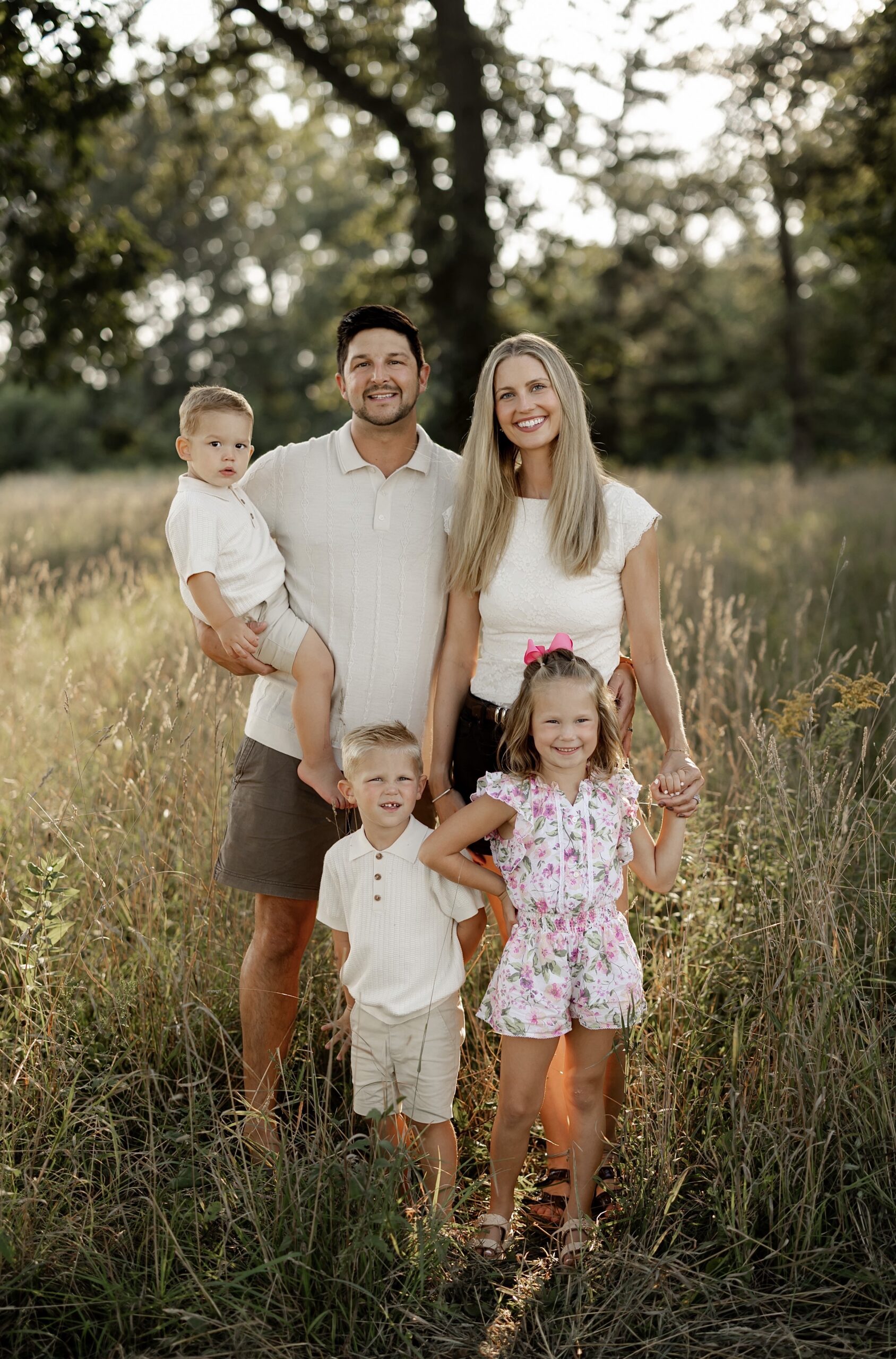Andy, Hayley, Mila, Brooks, and Hudson Hugeback : Funeral Director