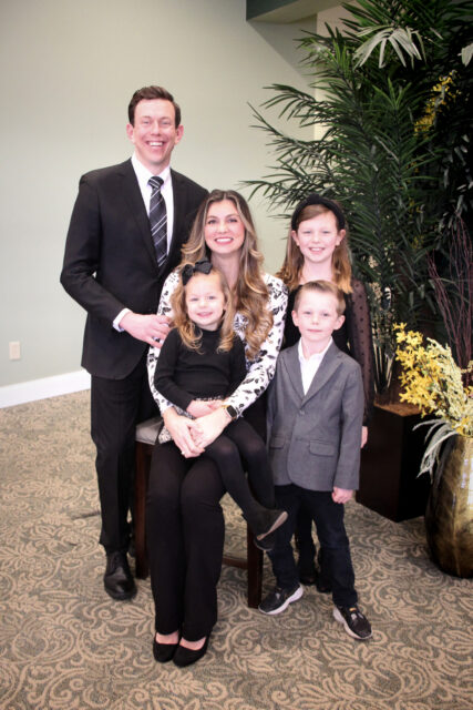 Drew, Maggie, Micah, Melvin and Hazel Johnson